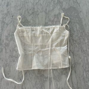 Princess Polly Cream Camisole Top